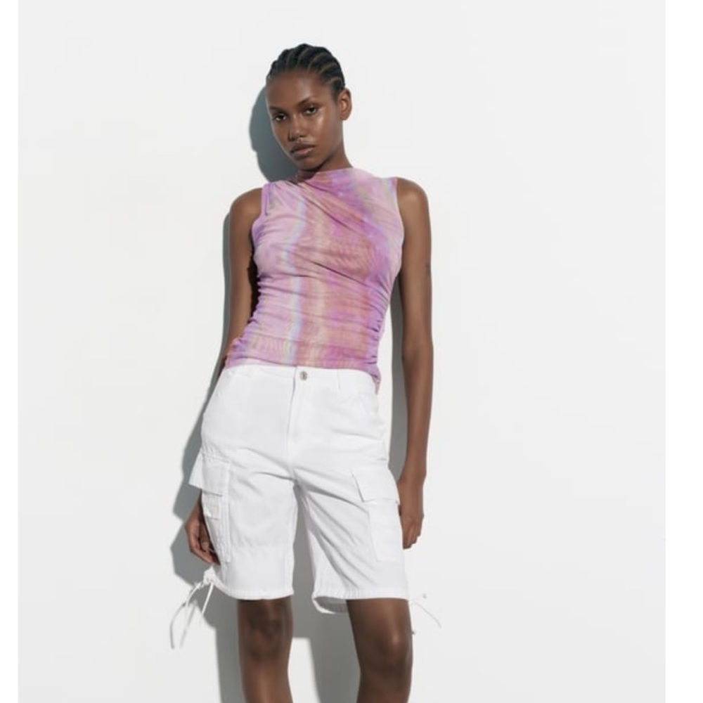 Zara mesh top